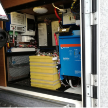 LFP on the road - a complete off-grid installation for a mobile caravan