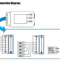 Battery Monitor and Recorder Connection Diagram