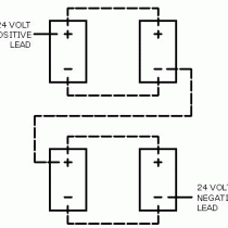 Connecting LP12V batteries - serial and parallel