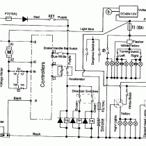 EVTraxer - the standard wiring diagram