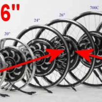 FAQ: Can you also deliver different sizes of the rims with EVBIKE hub motors?