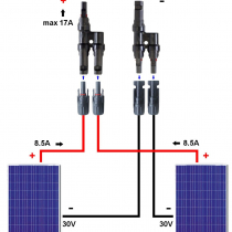 FAQ: Connecting solar panels 250Wp (260Wp) in parallel