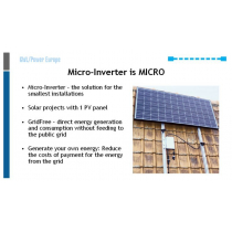 Micro-Inverter is MICRO! Good ideas for you