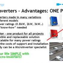 MicroInverters - One Product for all Installations