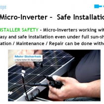 MicroInverters – Safe Installation, Safe Repair