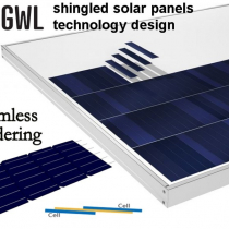 Shingled panels technology – seamless soldering