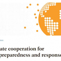 Public-private cooperation for pandemic preparedness and response