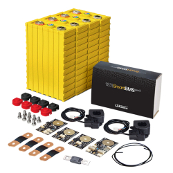 LiFePO4 12V, 1.08kWh LiFeYPO4 lithium battery set with 90Ah cells, BMS mobile monitoring Winston 