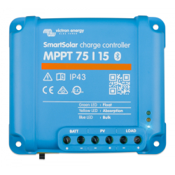Victron MPPT controller 75V/15A, Bluetooth, 12/24 V 