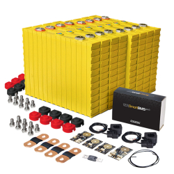 LiFePO4 12V, 3.6kWh LiFeYPO4 lithium battery set with 300Ah cells, BMS mobile monitoring Winston 