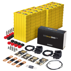 LiFePO4 12V, 720Wh LiFeYPO4 lithium battery set with 60Ah cells, BMS mobile monitoring Winston 