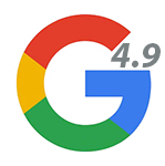 Thank you for your reviews. We score 4.9 on Google now!