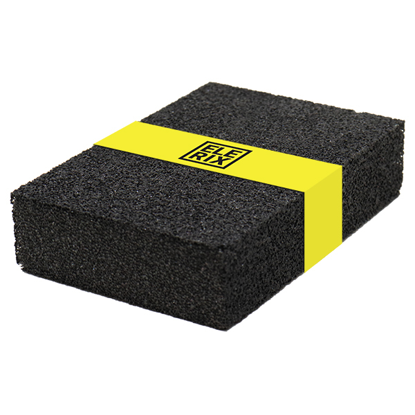 ELERIX Abrasive Sponge 95 X 70 X 25 mm, Coarse 