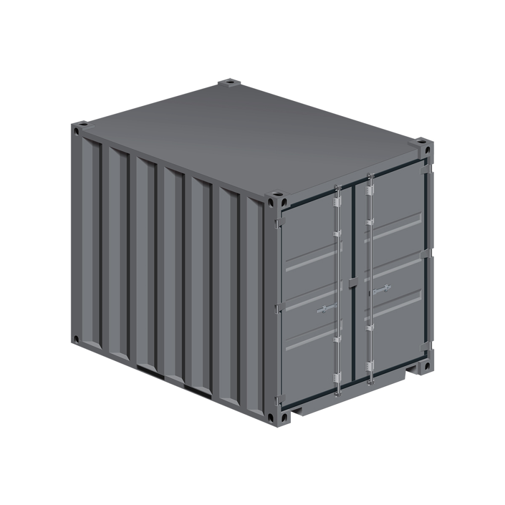 AMVOLT Ready To Go 10 FT Container - Grey (NEW) 