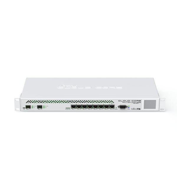 Cloud Core Router CCR1036, 8x Gbit LAN, 2x 10 Gbit SFP+ port, 4GB, Touchscreen LCD, L6 