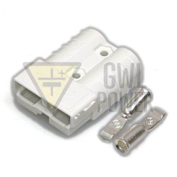 DC Connector 144V/50A 2 pins - SA50 White 