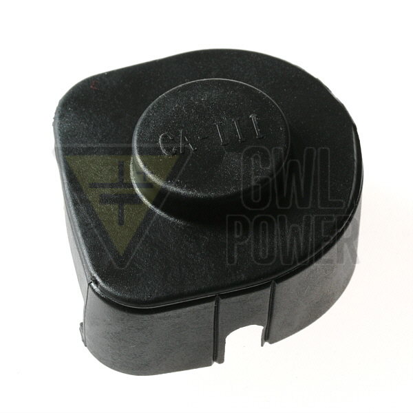 Terminal connector cover size 3 - black 