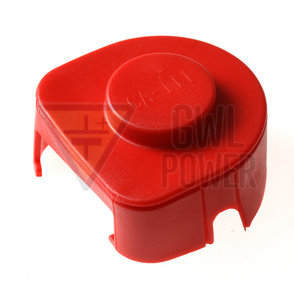 Terminal connector cover size 3 - red 