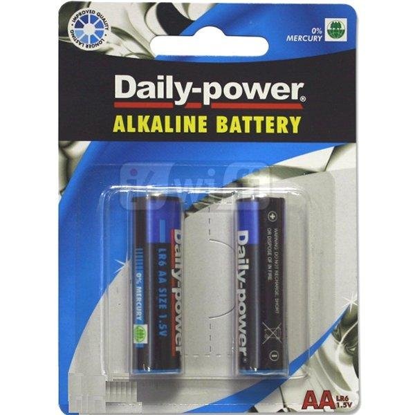 Alkaline Battery AA 1.5V 2300 mAh (2 pcs) - LR06 