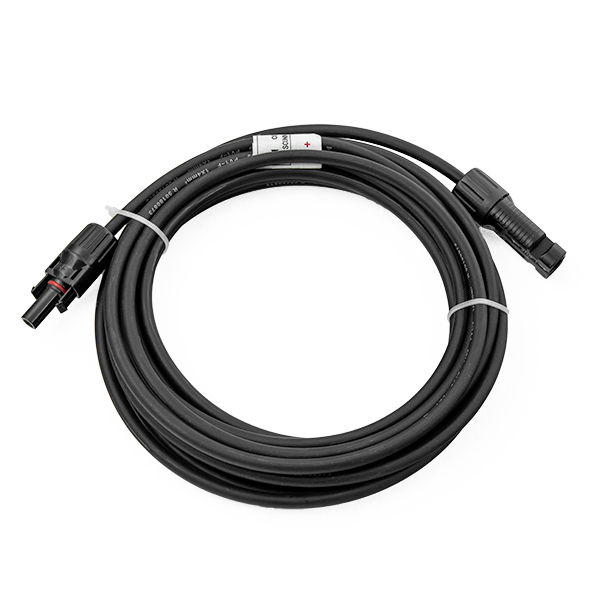 Connecting cable 5 m solar MC4 M / F (4mm black) 