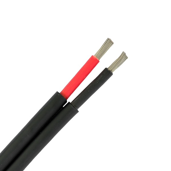 Solar cable 1500V / 25A, 1m (cross section 2x 4mm) 