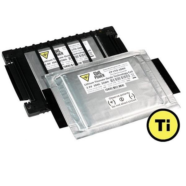 Lithium Titanate Oxid Battery Cell  - LTO 2.4V 10AH 