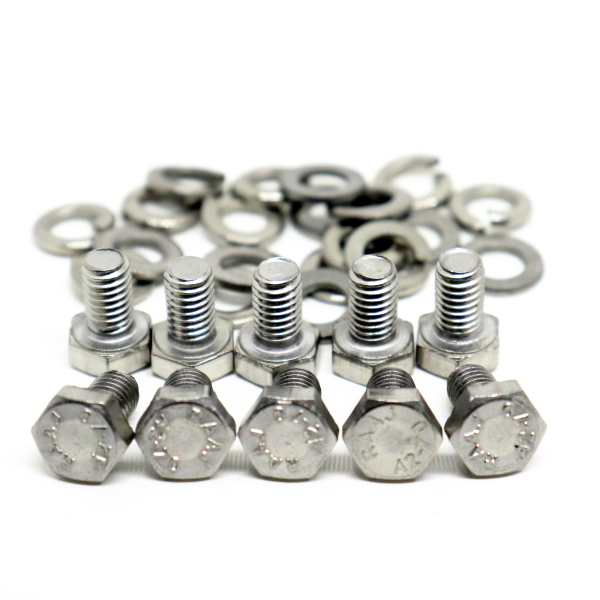 Set of Bolts M6x10 short, Washers for Lithium Cells (10 pack) 