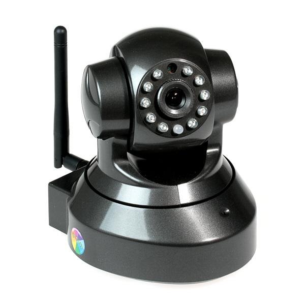 Indoor IP camera, 1 Mpix, PnP, PT 270°/90°, H.264, Wi-Fi, IR 