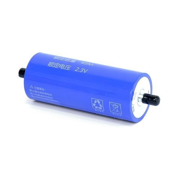 YINLONG LTO 2.3V 40Ah Cylindrical Lithium Titanate Oxid Battery Cell, A-Grade 