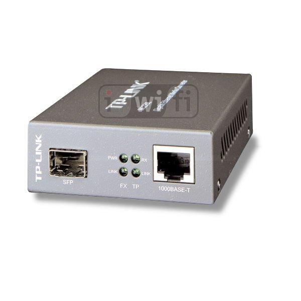 MC220L Gigabit Ethernet Media Converter, SFP 