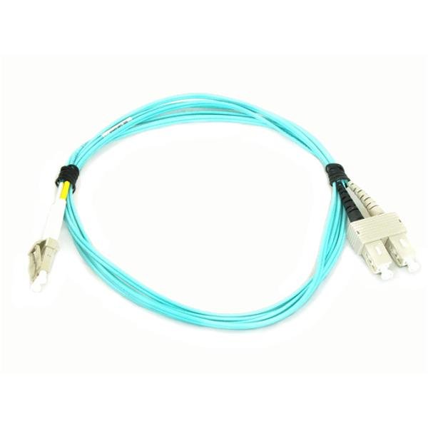 Optical patch cord LC-SC 1 m 50/125 OM3 multi-mode fiber 