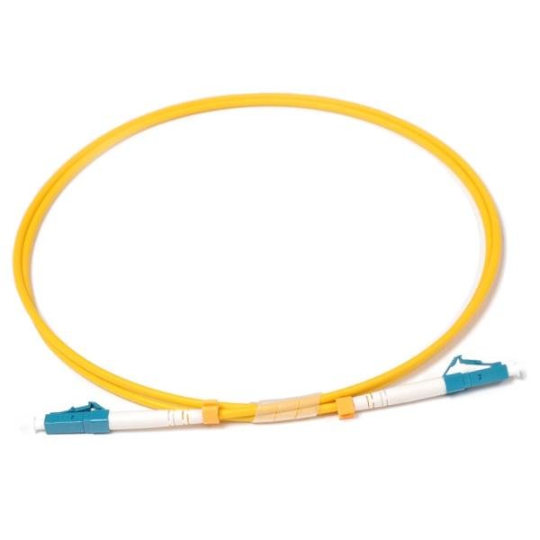 Optical patch cord LC-LC 1 m 9/125 single-mode simplex fiber 