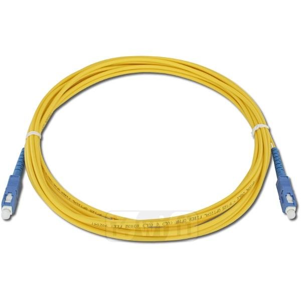 Optical patch cord SC-SC 1 m 9/125 single-mode simplex fiber 