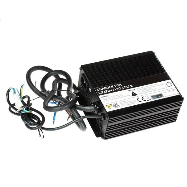 GWL/POWER Charger 24V/20A For LFP/LTO Cells (8 Cells), BMS Input 