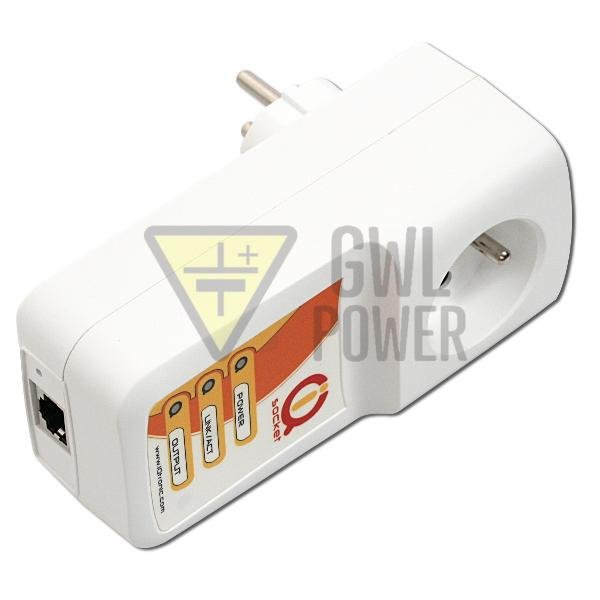 Ethernet controler - socket 230 V/16 A 