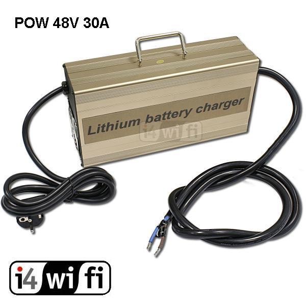 Charger 48V/30A for Lithium Yttrium Cells (LiFePO4 / LiFeYPO4) - SALE! 