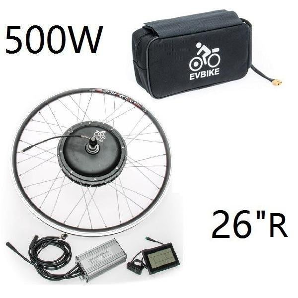 Set motor with rim 26" Rear drive with battery 36V/13Ah in bag 