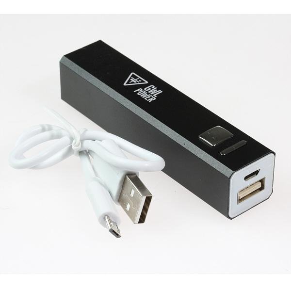 Promo: USB PowerBank, 2200 mAh - black 