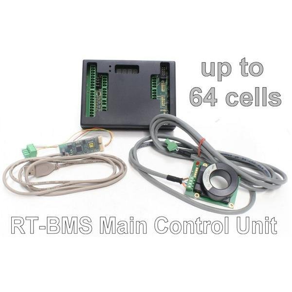 Real Time BMS 2.1 - Main Control Unit 64 cells + accessories 