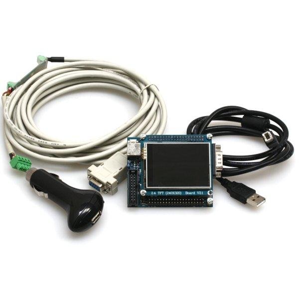 Real Time BMS 2.1 Monitor 2.4 TFT and data storage 