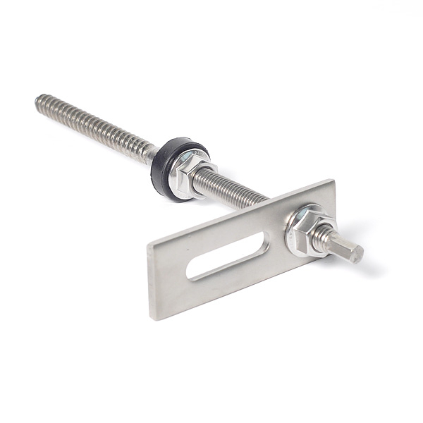 Combination screw for mounting sol. panel for corrugated roof, M10, 200mm 