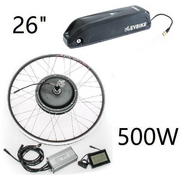 Set motor with rim 26" Front drive with frame battery 36V/13Ah 