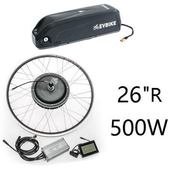 Set motor with rim 26" Rear drive with frame battery 36V/15,6Ah 