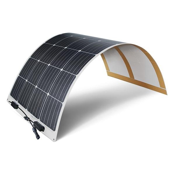 SUNMAN Solar Panel  Flexi 175 Wp, Adhesive Tape, Eyelet 