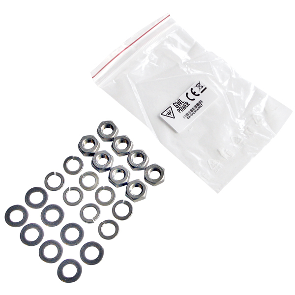 ELERIX Set of Nuts And Washers For EX-L50 - Lithium Cell LiFePO4 (3.2V/50Ah) 