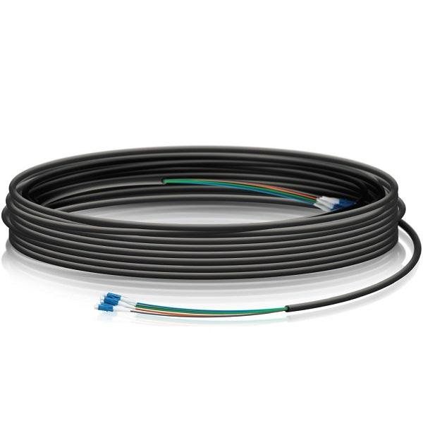 Single-Mode LC Fiber Cable - 100ft (30m)   