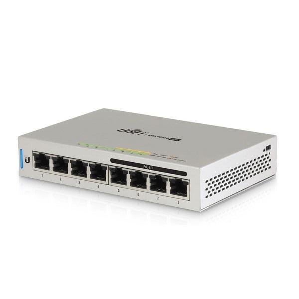 UniFi Switch - 8x Gbit LAN, 4x POE 802.3af, 60W 